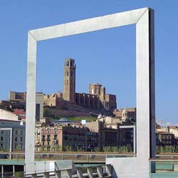 Vista de la Seu Vella de Lleida